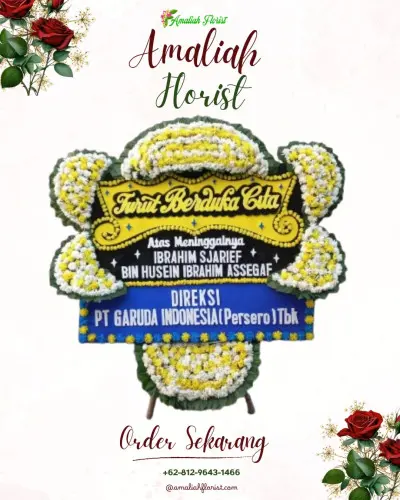 Papan Bunga Duka di Cipurut